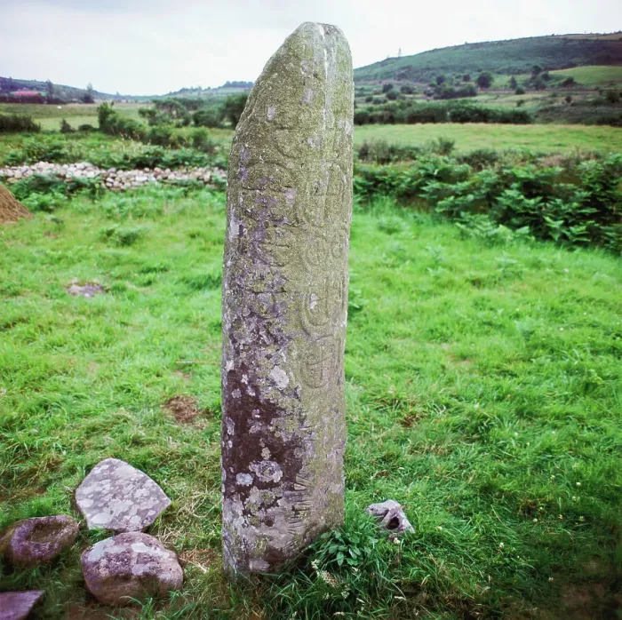 Framed Print : Kilnasaggart Cross Pillar, Armagh, c714 Framed Print : Kilnasaggart Cross Pillar, Armagh, c714