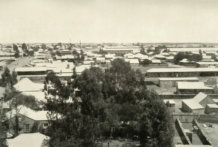 Framed Print : Kimberley, as seen from the Rock Shaft, 1900. Creator: George Washington Wilson Framed Print : Kimberley, as seen from the Rock Shaft, 1900. Creator: George Washington Wilson