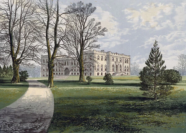 Kimbolton Castle, Cambridgeshire, late 19th century. Artist: A F Hydon