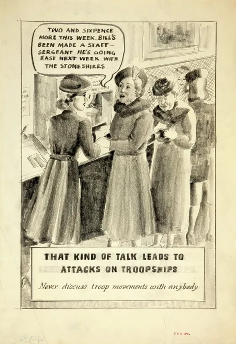 Framed Print : That kind of talk leads to attacks on troopships Framed Print : That kind of talk leads to attacks on troopships