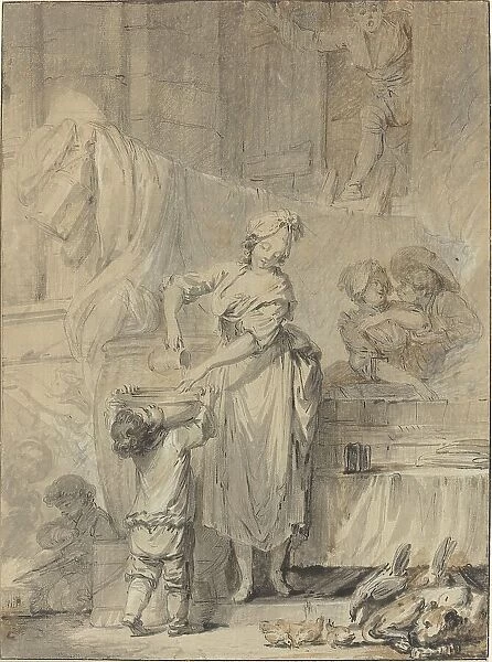 Kindly Martine, 1760s. Creator: Pierre Antoine Baudouin