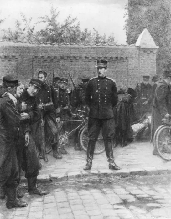 Framed Print : King Albert of the Belgians during the siege of Antwerp, Belgium, September-October 1914 (1926). Artist: J Simont Framed Print : King Albert of the Belgians during the siege of Antwerp, Belgium, September-October 1914 (1926). Artist: J Simont