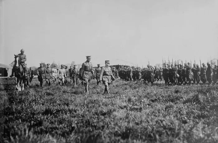 Framed Print : King Albert & Gen. Foch, 7 Oct 1918. Creator: Bain News Service. King Albert & Gen. Foch, 7 Oct 1918. Creator: Bain News Service Framed Print : King Albert & Gen. Foch, 7 Oct 1918. Creator: Bain News Service. King Albert & Gen. Foch, 7 Oct 1918. Creator: Bain News Service