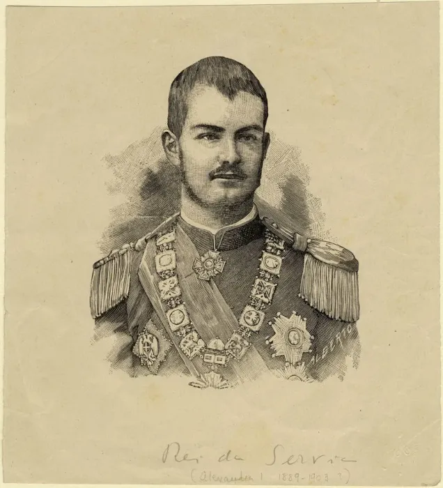 Framed Print : King Aleksandar of Serbia (1876-1903), c. 1889. Artist: Anonymous Framed Print : King Aleksandar of Serbia (1876-1903), c. 1889. Artist: Anonymous