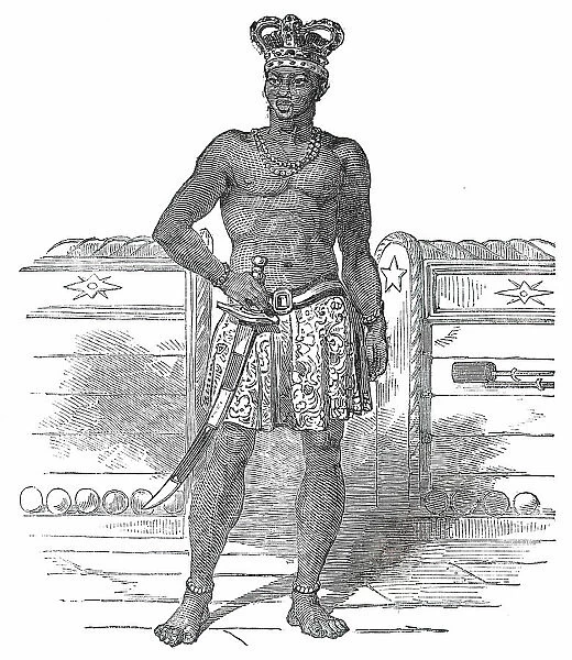 King Archibald Duke, Chief of Old Calabae, 1850. Creator: Unknown