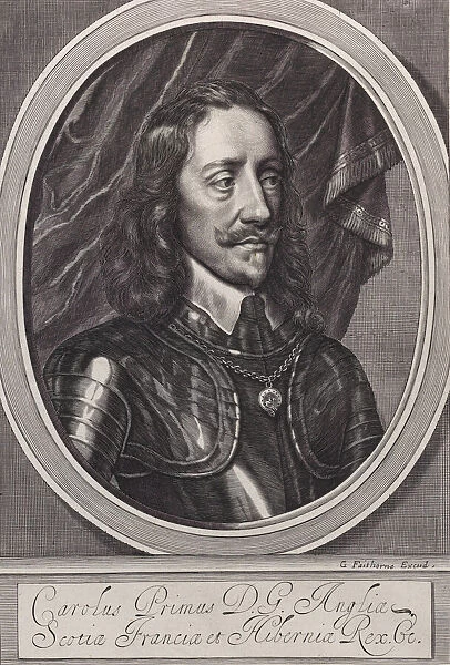 King Charles I, ca. 1658 Creator: William Faithorne