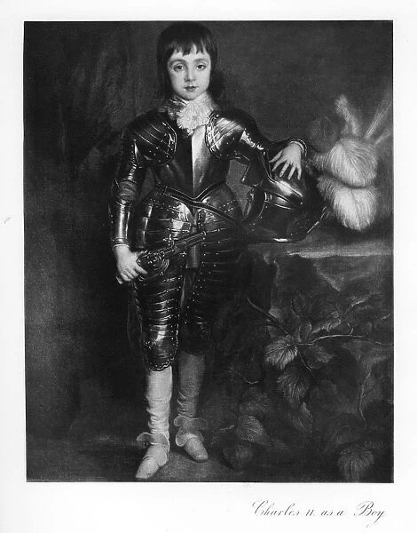 King Charles II as a boy, (1907)