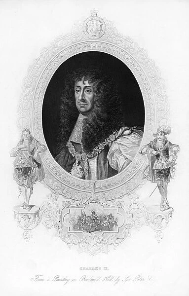 King Charles II, The Merry Monarch, (c1850)