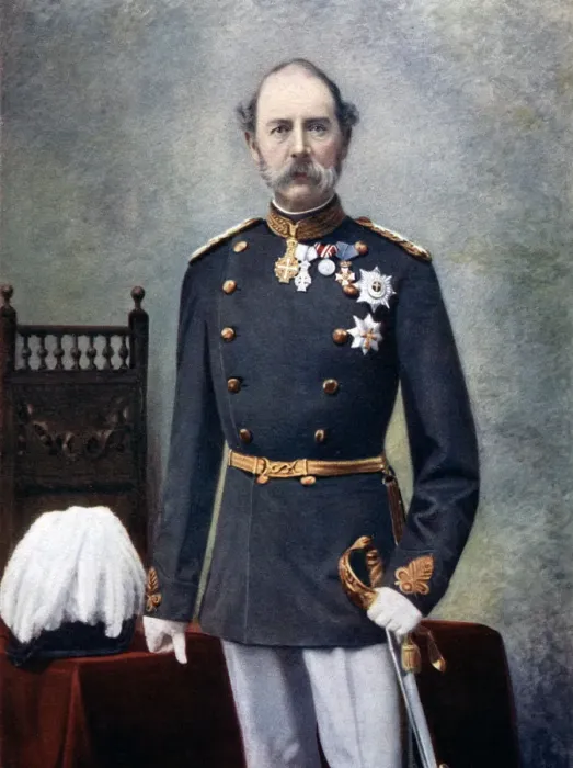 Framed Print : King Christian IX of Denmark, late 19th-early 20th century Framed Print : King Christian IX of Denmark, late 19th-early 20th century