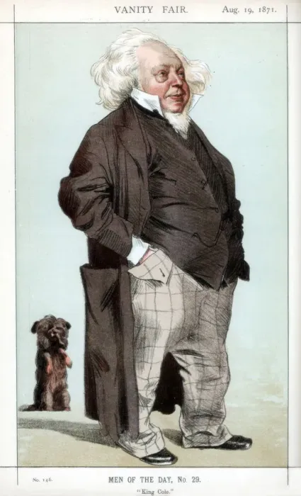 Framed Print : King Cole, 1871. Artist: Coide Framed Print : King Cole, 1871. Artist: Coide