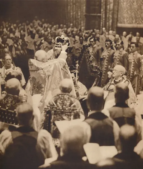 Framed Print : The King is Crowned, May 12 1937 Framed Print : The King is Crowned, May 12 1937