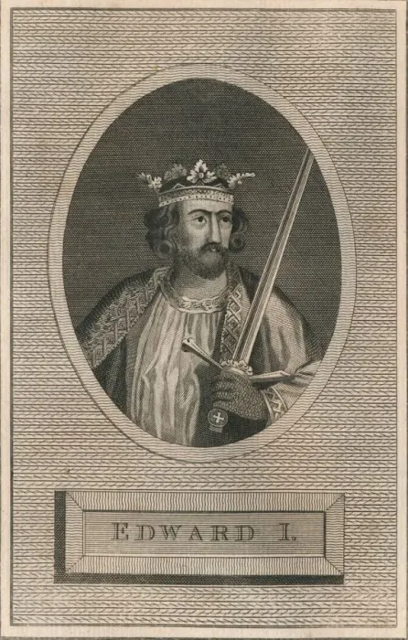 Framed Print : King Edward I, 1793 Framed Print : King Edward I, 1793