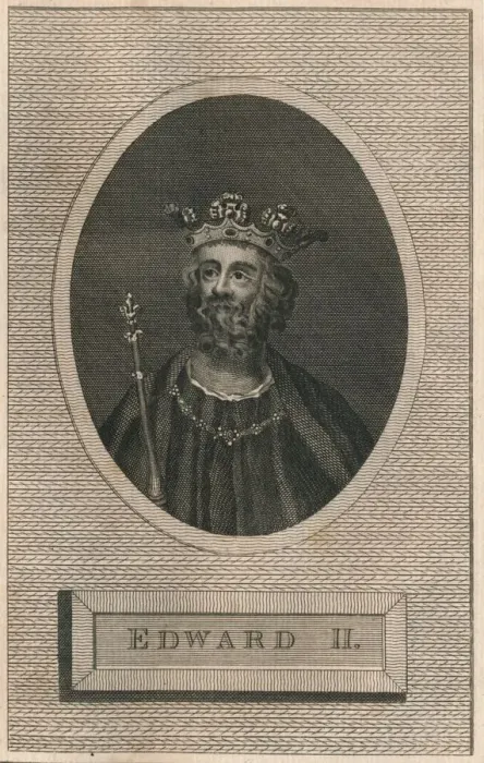 Framed Print : King Edward II, 1793 Framed Print : King Edward II, 1793