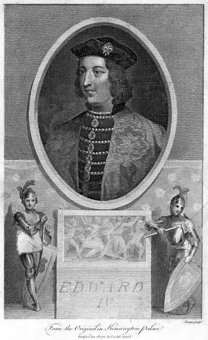 Framed Print : King Edward IV of England, (1788). Artist: Thomas Trotter Framed Print : King Edward IV of England, (1788). Artist: Thomas Trotter