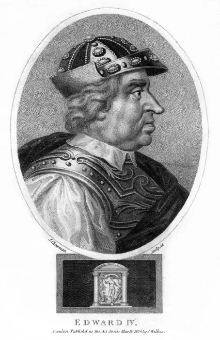 Framed Print : King Edward IV of England, (1804). Artist: J Chapman Framed Print : King Edward IV of England, (1804). Artist: J Chapman