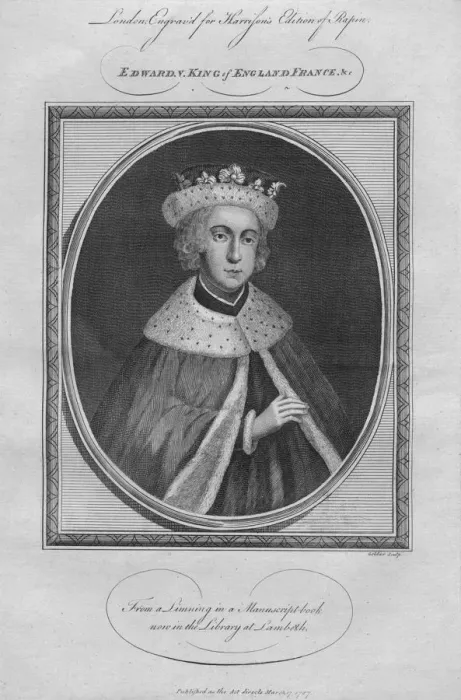 Framed Print : King Edward V, 1787 Framed Print : King Edward V, 1787