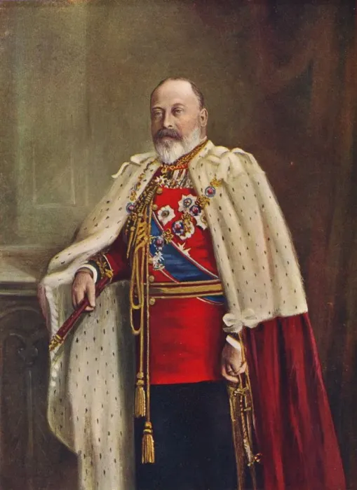 Framed Print : King Edward VII, 1906 Framed Print : King Edward VII, 1906