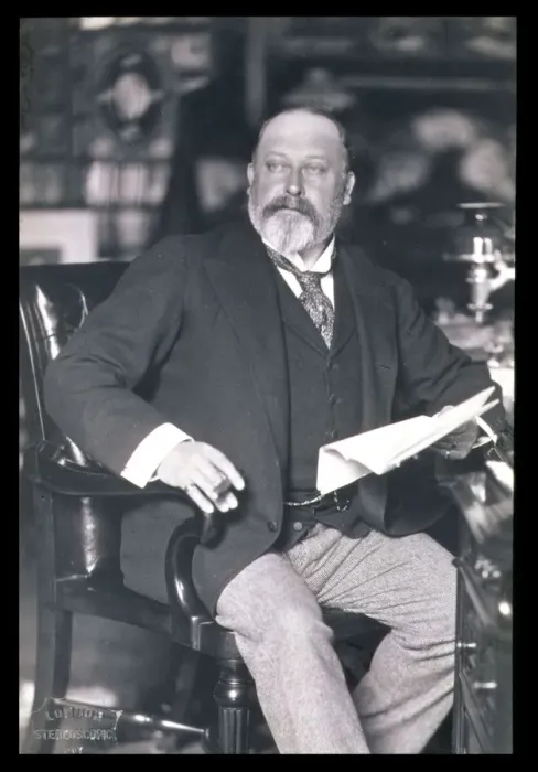 Framed Print : King Edward VII, c1902-1905. Artist: W&D Downey Framed Print : King Edward VII, c1902-1905. Artist: W&D Downey