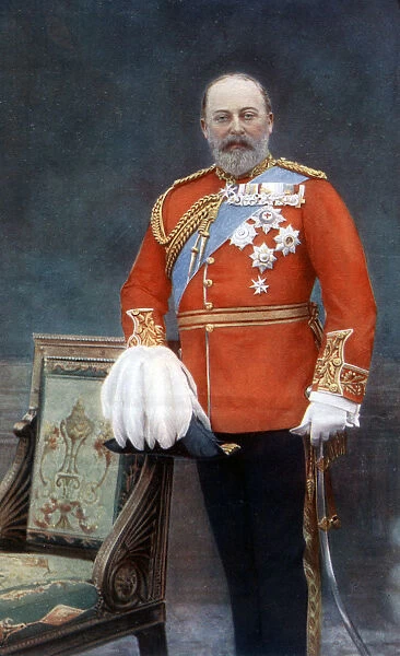 King Edward VII, early 20th century. Artist: W&D Downey