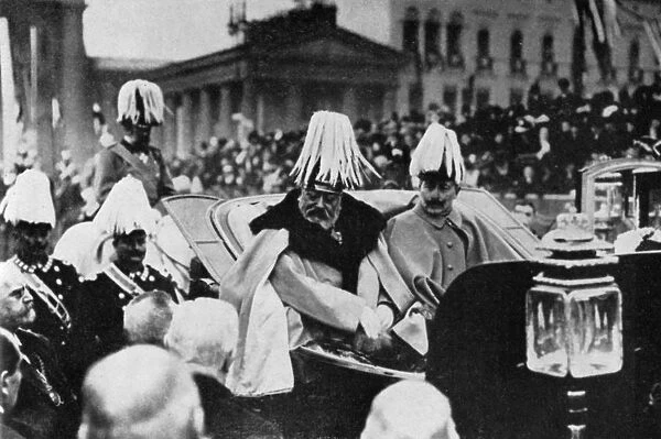 King Edward VII and Kaiser Wilhelm II in Berlin, February 1909 (1964)
