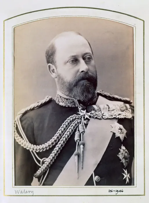 Framed Print : King Edward VII when Prince of Wales, c1884-1898. Artist: Walery Framed Print : King Edward VII when Prince of Wales, c1884-1898. Artist: Walery