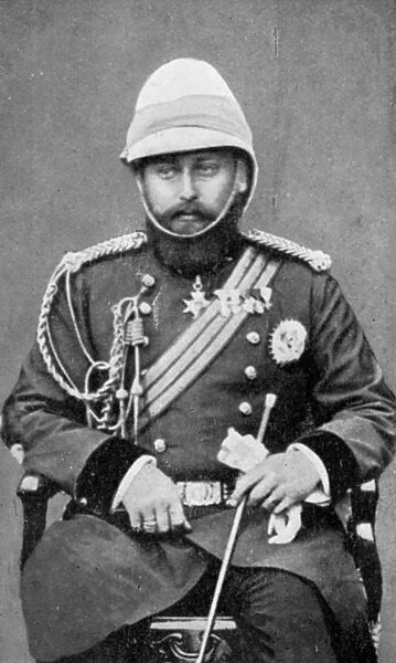 King Edward VII of the United Kingdom in military uniform, (1910)