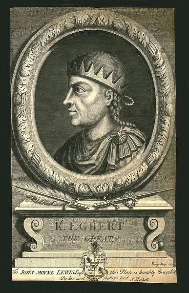 King Egbert The Great, (1732). Artist: G King