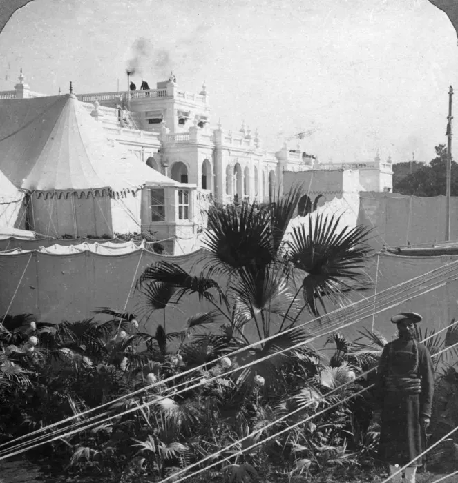 Framed Print : The King-Emperors camp. Delhi, India, 1912. Artist: HD Girdwood Framed Print : The King-Emperors camp. Delhi, India, 1912. Artist: HD Girdwood