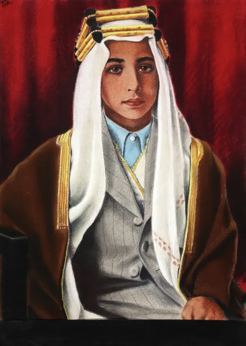 Framed Print : King Feisal of Iraq, c1944. Creators: William Timym, Central Office of Information Framed Print : King Feisal of Iraq, c1944. Creators: William Timym, Central Office of Information