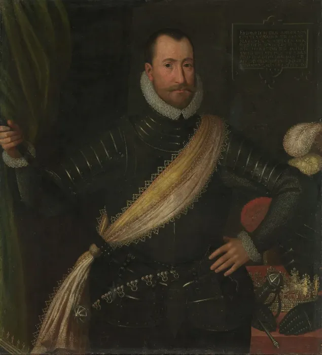 Framed Print : King Frederik II, probably between 1577 and 1584. Creator: Hans Knieper Framed Print : King Frederik II, probably between 1577 and 1584. Creator: Hans Knieper