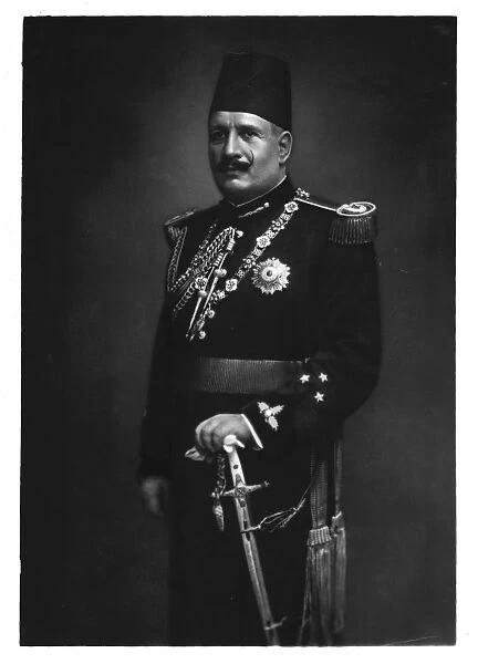 King Fuad I of Egypt, c1920s. Creator: Riad Shehata