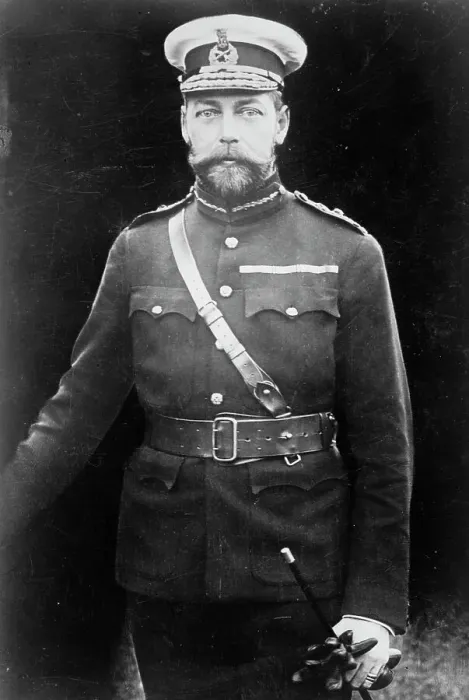 Framed Print : King George of England in uniform, Rotary Photo, 1910. Creator: Bain News Service Framed Print : King George of England in uniform, Rotary Photo, 1910. Creator: Bain News Service