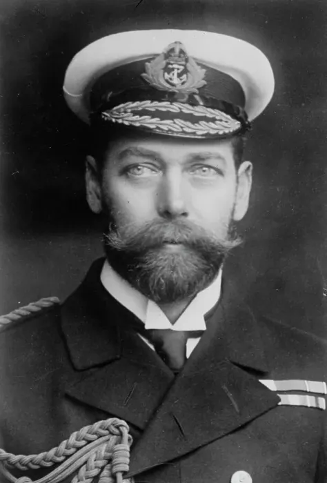Framed Print : King George of England in uniform, Rotary Photo, 1911. Creator: Bain News Service Framed Print : King George of England in uniform, Rotary Photo, 1911. Creator: Bain News Service