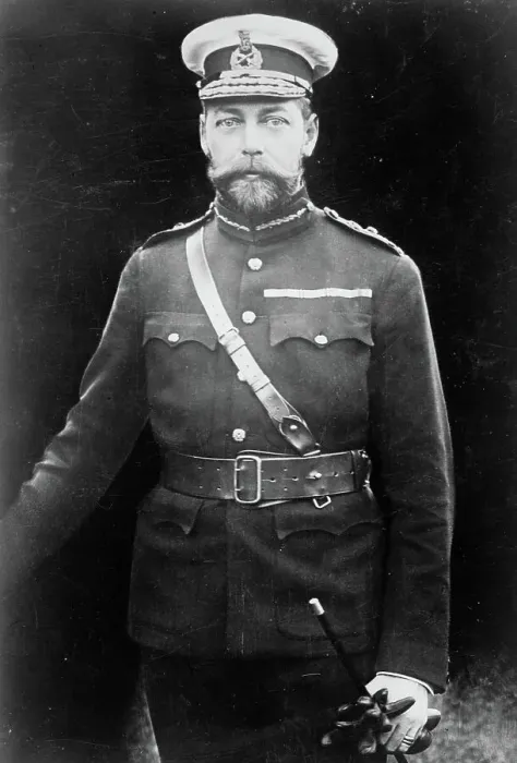 Framed Print : King George of England in uniform, Rotary Photo, 1910. Creator: Bain News Service Framed Print : King George of England in uniform, Rotary Photo, 1910. Creator: Bain News Service