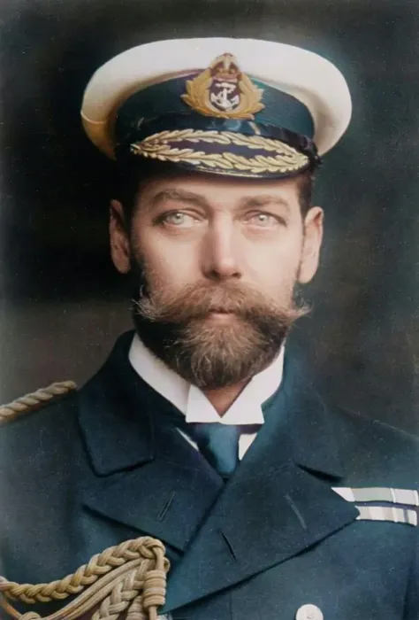 Framed Print : King George of England in uniform, Rotary Photo, 1911. Creator: Bain News Service Framed Print : King George of England in uniform, Rotary Photo, 1911. Creator: Bain News Service