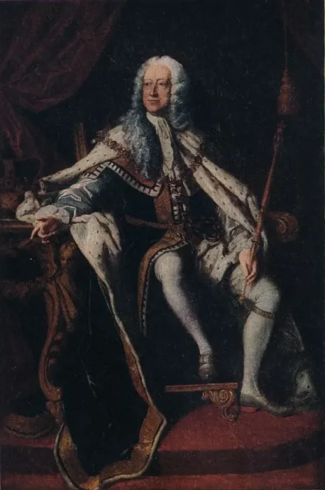 Framed Print : King George I, c1714, (1911). Artist: Sir Godfrey Kneller Framed Print : King George I, c1714, (1911). Artist: Sir Godfrey Kneller