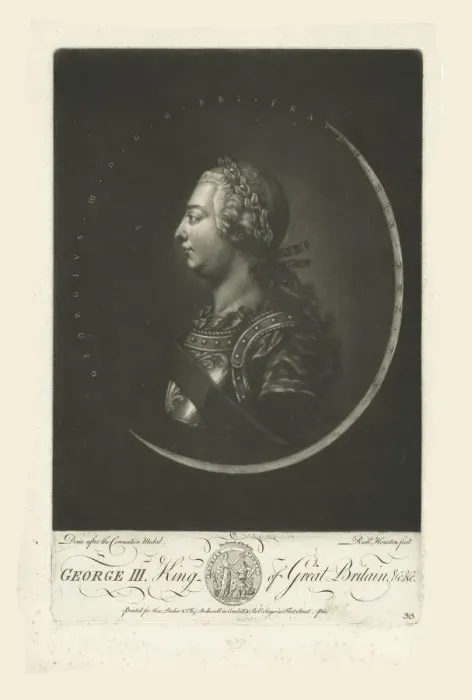 Framed Print : King George III of the United Kingdom (1738-1820) Framed Print : King George III of the United Kingdom (1738-1820)