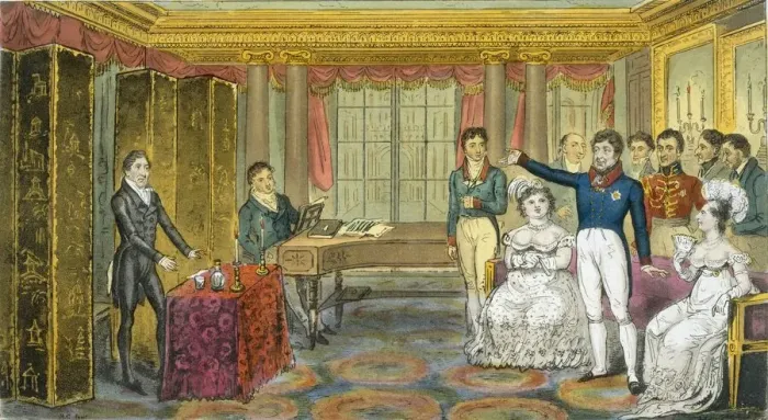 Framed Print : King George IV at Carlton House, pub. 1825. Creator: Isaac Robert Cruikshank (1789-1856) Framed Print : King George IV at Carlton House, pub. 1825. Creator: Isaac Robert Cruikshank (1789-1856)