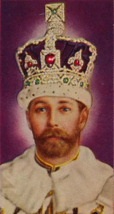 Framed Print : King George V at his coronation, 1911 (1935) Framed Print : King George V at his coronation, 1911 (1935)