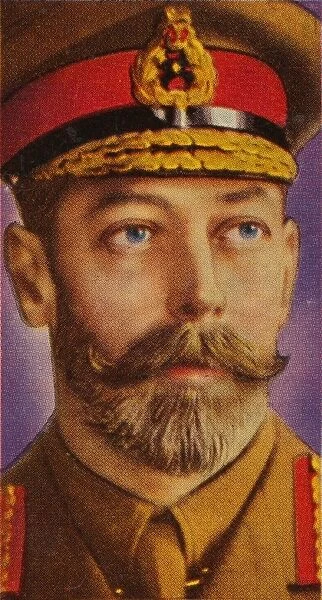 King George V in field dress during the First World War, c1914-c1918 (1935)