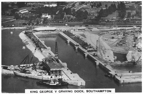 King George V Graving Dock, Southhampton, 1936