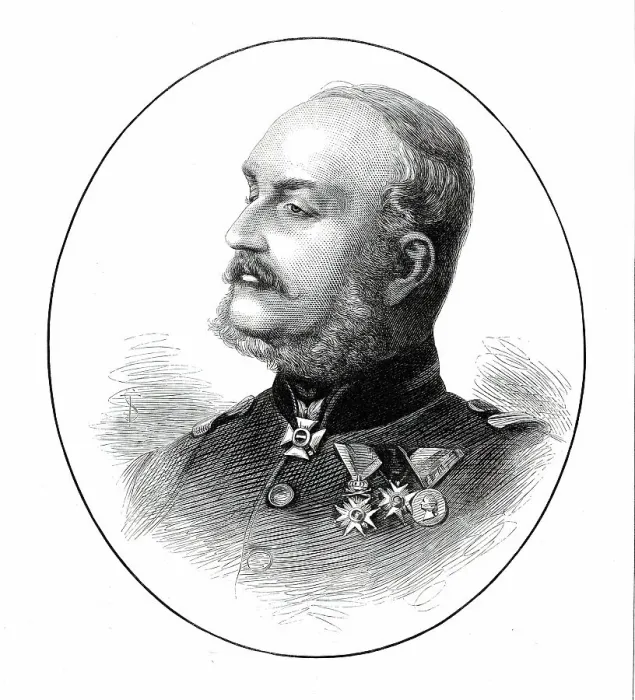 Framed Print : King George V. of Hanover, 1876. Creator: Unknown Framed Print : King George V. of Hanover, 1876. Creator: Unknown