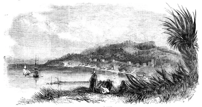 Framed Print : King George's Sound, 1857. Creator: Unknown Framed Print : King George's Sound, 1857. Creator: Unknown