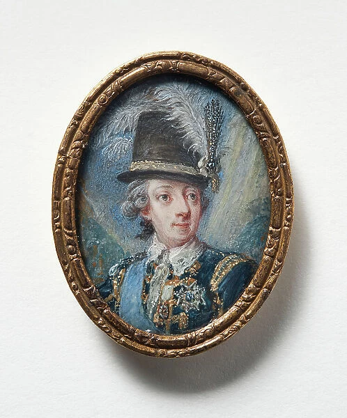 King Gustav III of Sweden, c18th century. Creator: Cornelius Hoyer