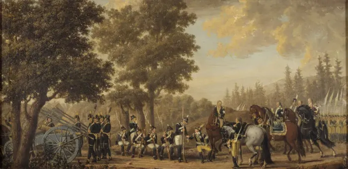 Framed Print : King Gustav III of Sweden in the Russo-Swedish War, 1789 Framed Print : King Gustav III of Sweden in the Russo-Swedish War, 1789