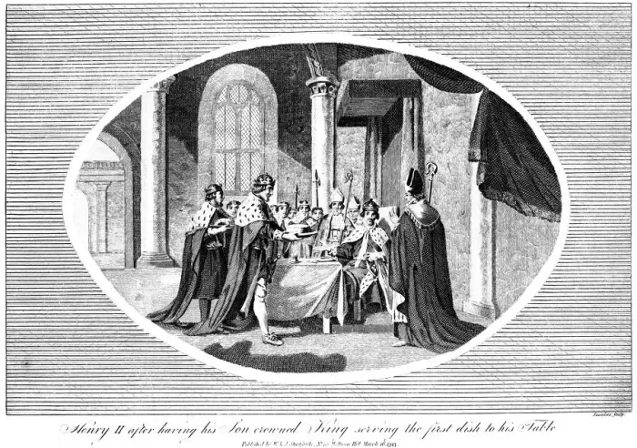 Framed Print : King Henry II (1133-1189), 1793. Artist: Saunders Framed Print : King Henry II (1133-1189), 1793. Artist: Saunders
