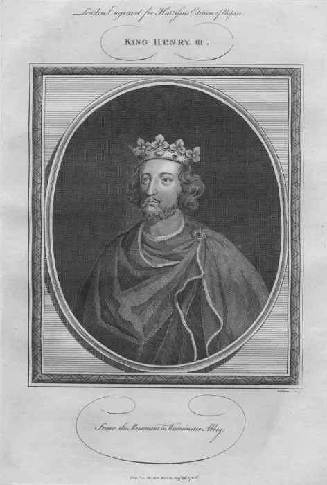 Framed Print : King Henry III, 1786 Framed Print : King Henry III, 1786