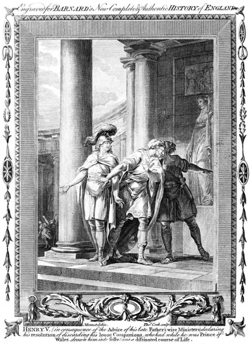 Framed Print : King Henry V (1387-1422), early 19th century. Artist: Thomas Cook Framed Print : King Henry V (1387-1422), early 19th century. Artist: Thomas Cook