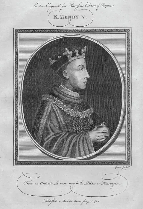 Framed Print : King Henry V, 1785 Framed Print : King Henry V, 1785