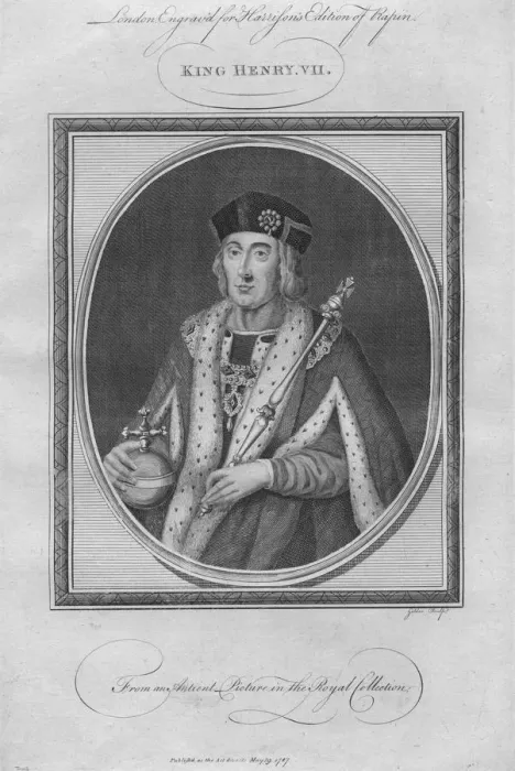 Framed Print : King Henry VII, 1787 Framed Print : King Henry VII, 1787